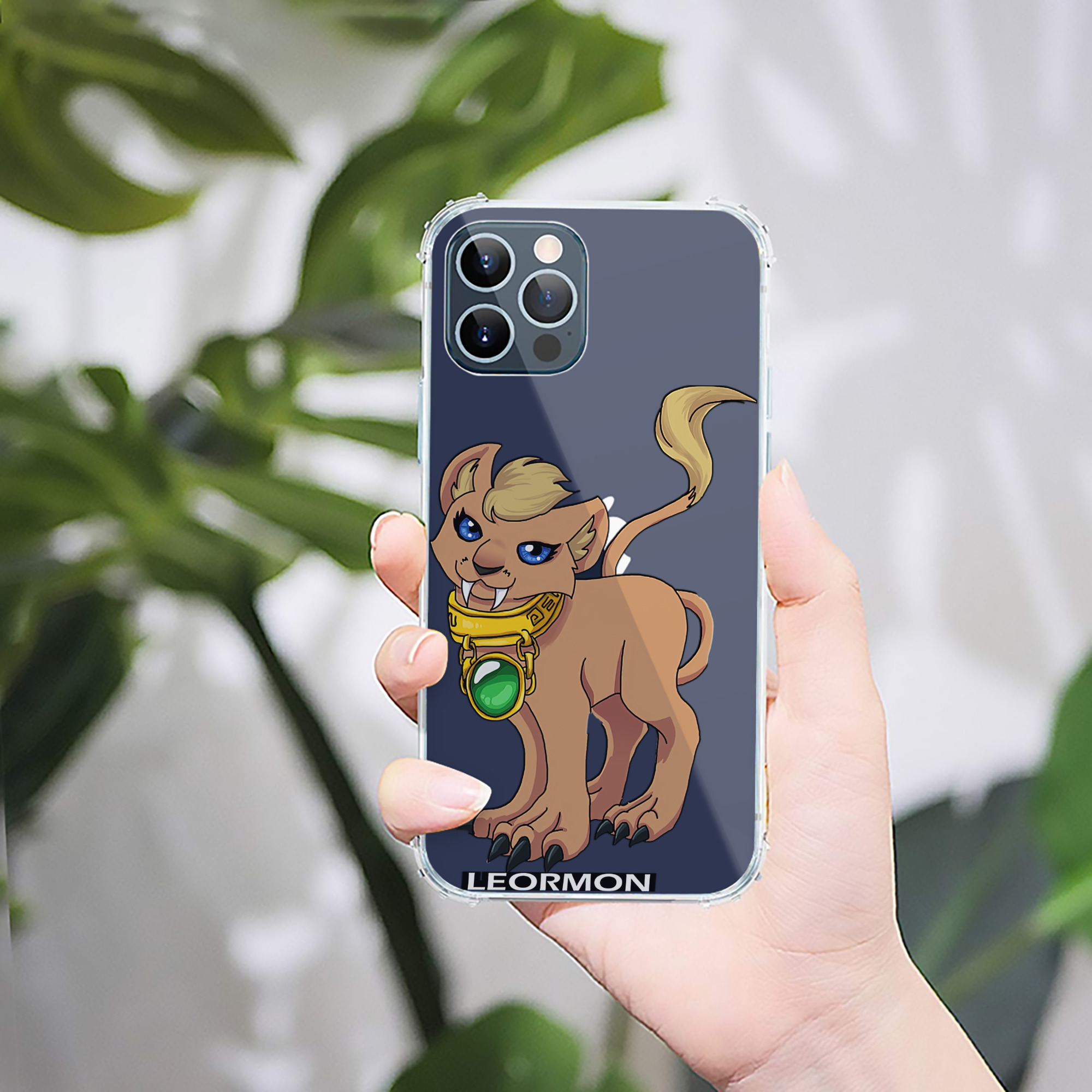 （画像用） Digimon デジタルモンスター/デジモン 【iPhone 12シリーズ対応】透明スマホケース（クリアソフトケース）